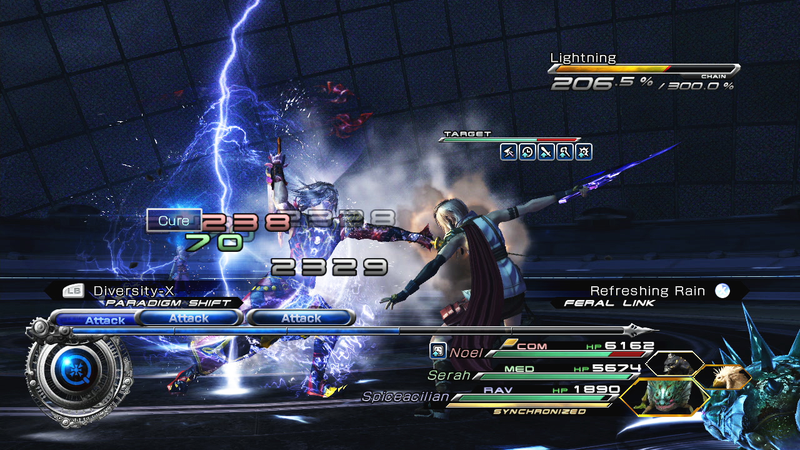 Illustration for article titled Final Fantasy XIII-2 DLC Lets Players Fight With and Against Lightning